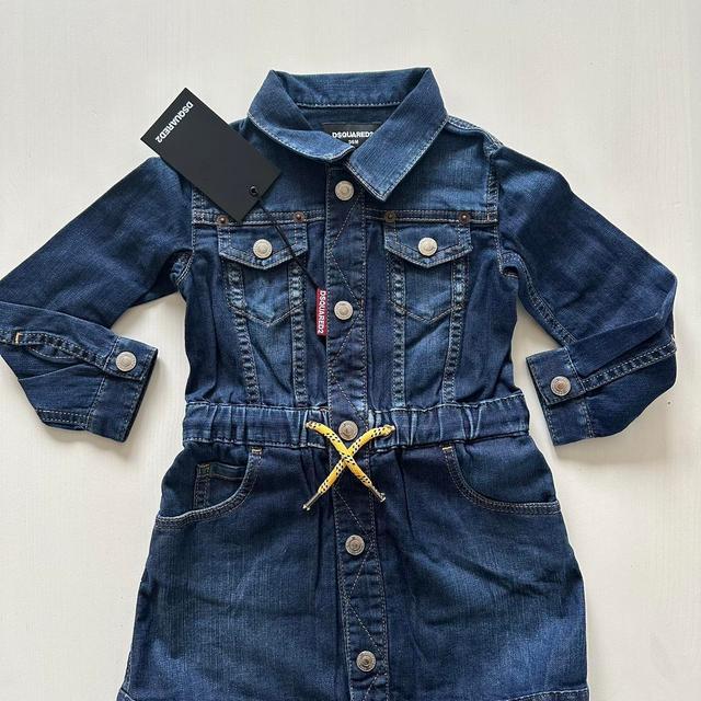 Dsquared2 Kids' Dress - Navy/Blue - 3 years on Productcaster.