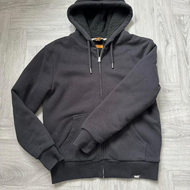 Superdry Men's Hoodie - Black - M on Productcaster.