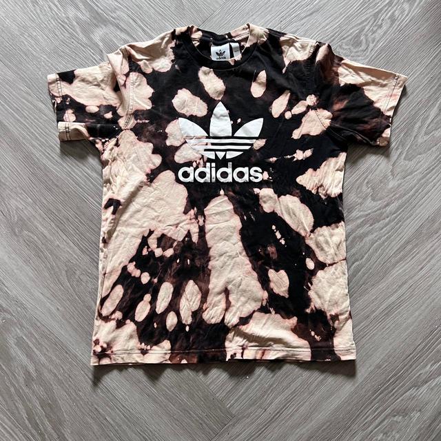 Adidas Men's T-shirt - Black/Multi - S on Productcaster.