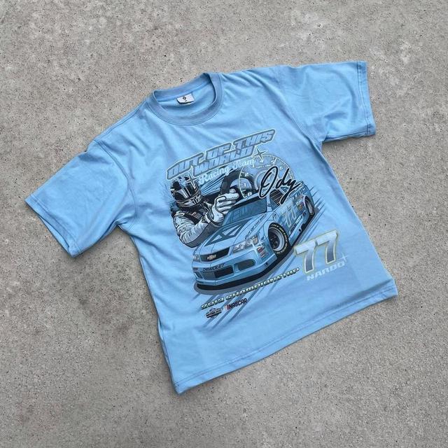 Designer Men's T-shirt - Blue - S on Productcaster.