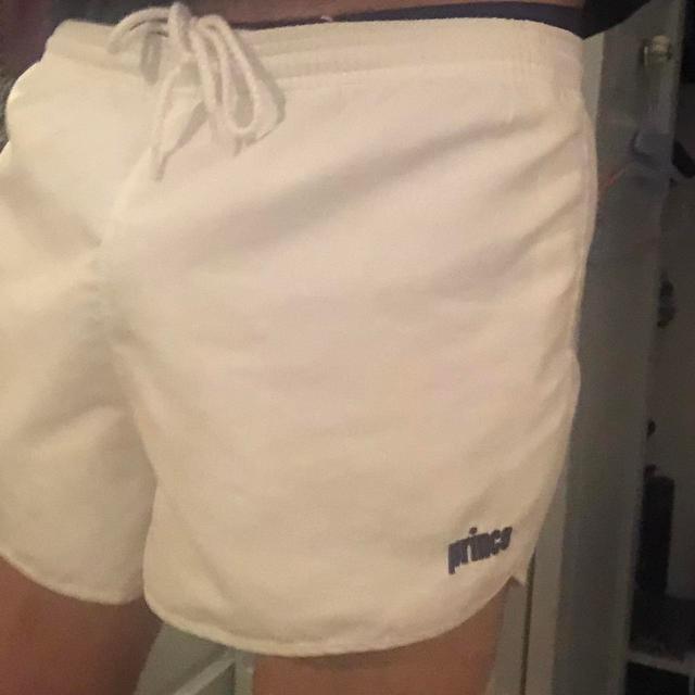 Prince Men's Shorts - White - M on Productcaster.