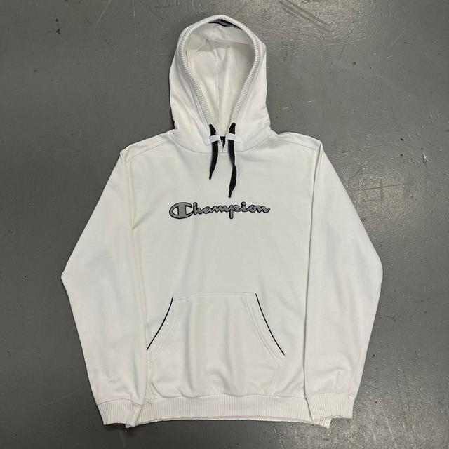 Champion Men's Hoodie - White - XL on Productcaster.