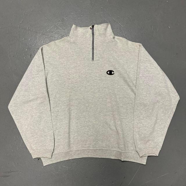 Champion Men's Sweatshirt - Grey - L on Productcaster.