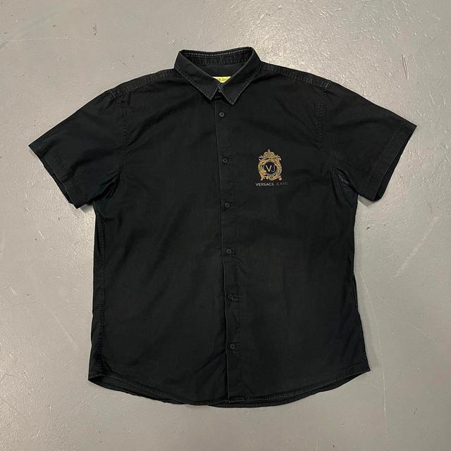 Versace Men's Shirt - Black - L on Productcaster.