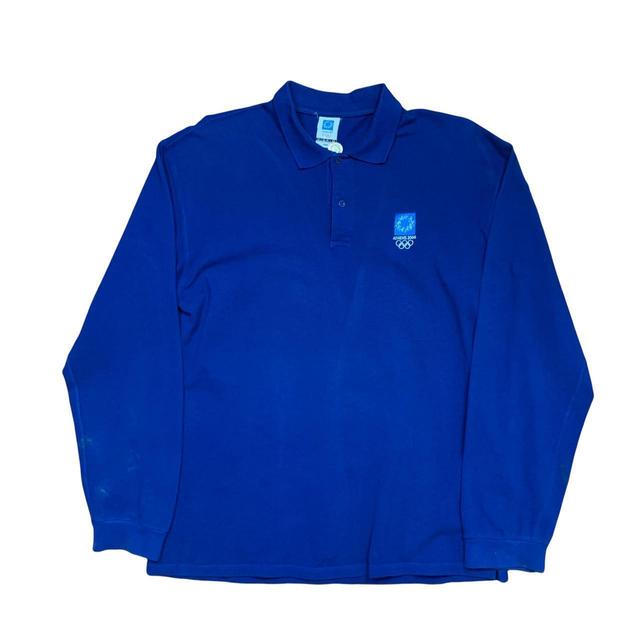 Men's Polo shirt - Blue - XXL on Productcaster.