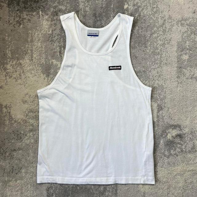 Reebok Men's Vest - White/Multi - M on Productcaster.