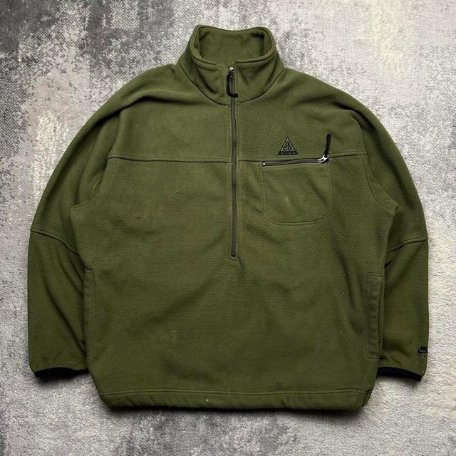 Nike ACG Men's Jumper - Green/Black - XL on Productcaster.