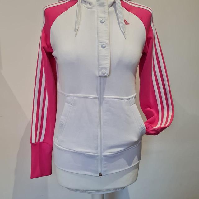 Adidas Women's Hoodie - White - 6 on Productcaster.