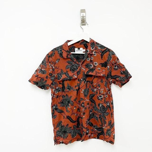 Topman Men's Shirt - Red - S on Productcaster.