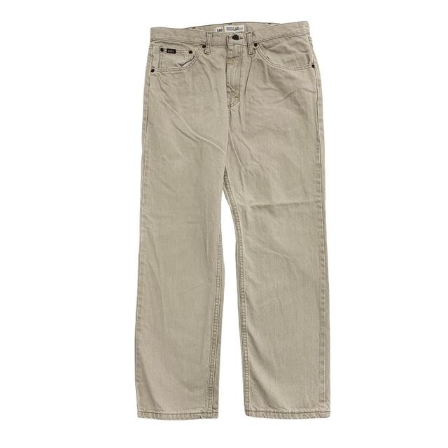 Lee Men's Jeans - Cream - 34" on Productcaster.