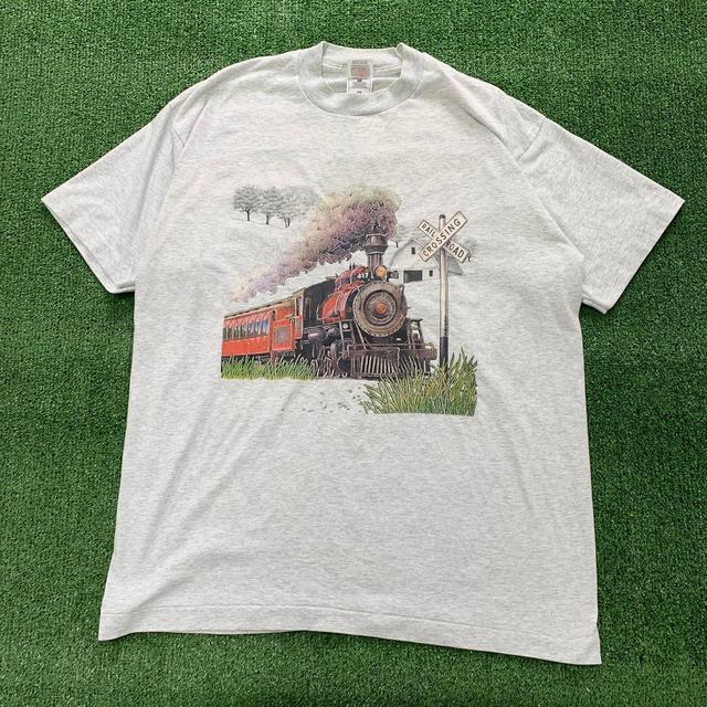 Fruit of the Loom Men's T-shirt - Grey - XL on Productcaster.