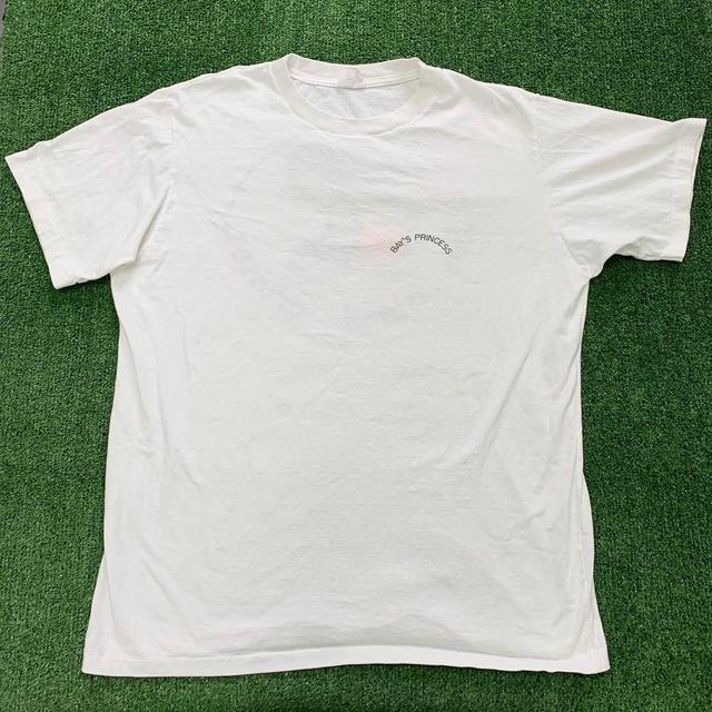 Vintage Men's T-shirt - White - XXL on Productcaster.