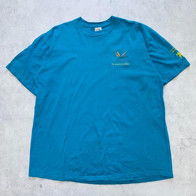 Jerzees Men's T-shirt - Blue - XL on Productcaster.