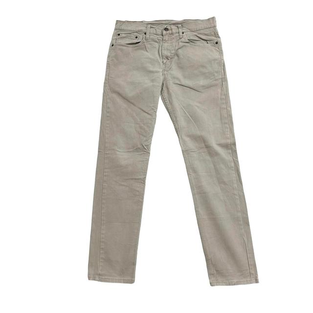 Levi's Men's Jeans - Cream - 32" on Productcaster.