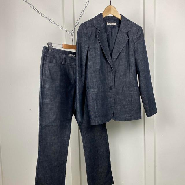 Women's Suit - Navy/Blue - 12 on Productcaster.