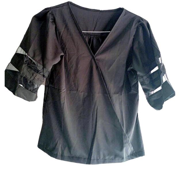 Deadstock Women's Blouse - Black - 10 on Productcaster.