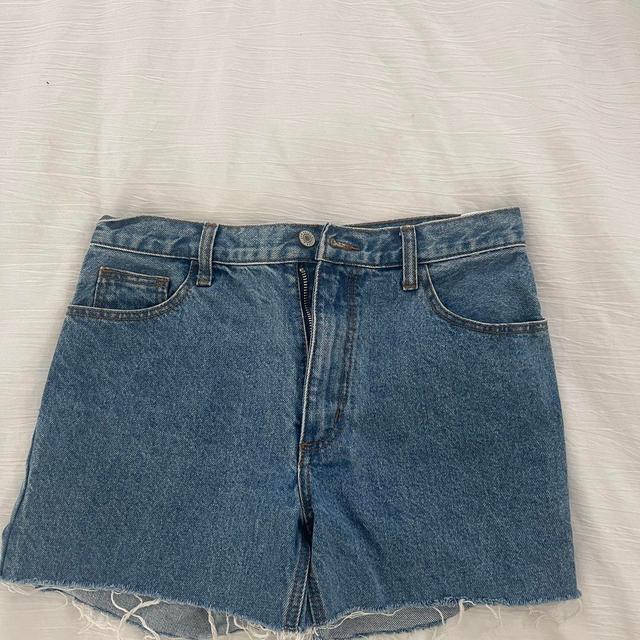 Brandy Melville Women's Shorts - Blue/Navy - UK 6 on Productcaster.