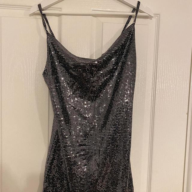 Primark Women's Bodycon Dress - Silver - 8 on Productcaster.