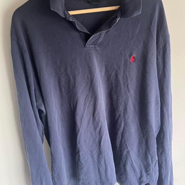 Polo Ralph Lauren Men's Polo shirt - Navy/Blue - XXL on Productcaster.