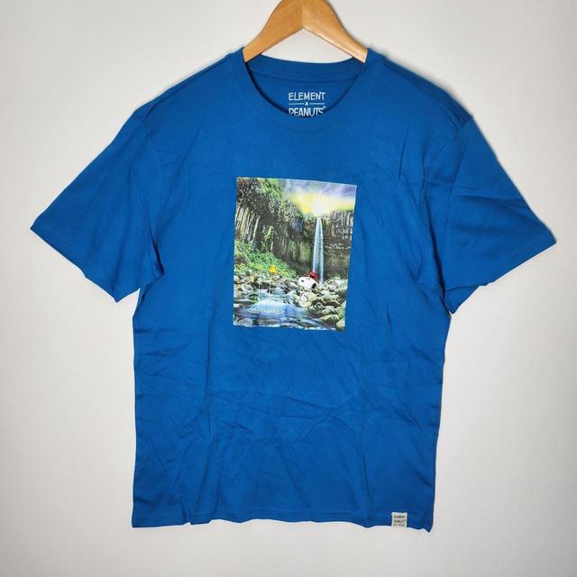 Element Men's T-shirt - Blue - M on Productcaster.