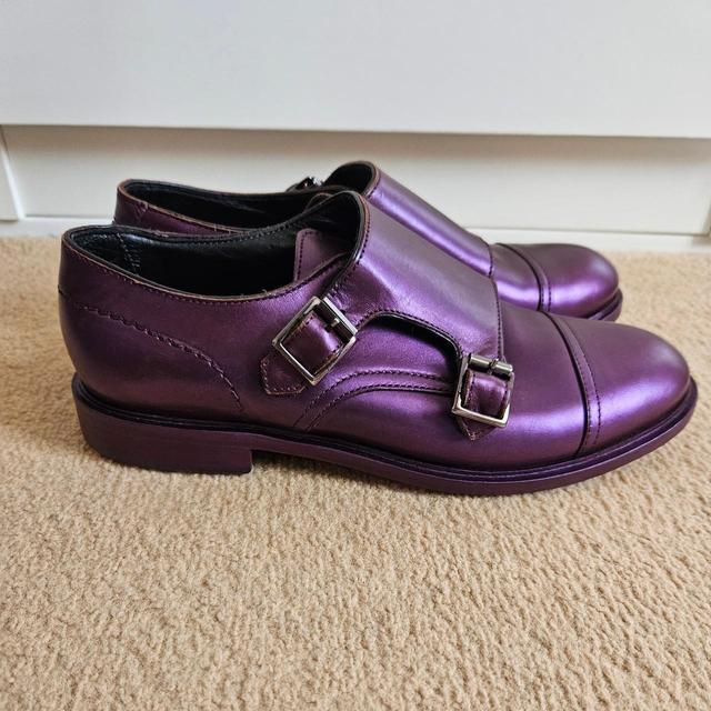 Paul Smith Women's Brogues - Purple - UK 4 on Productcaster.