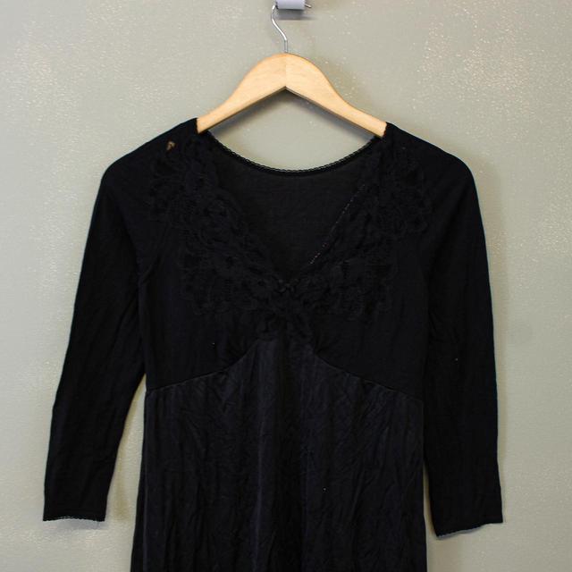 Vintage Women's A-line Dress - Black - S on Productcaster.