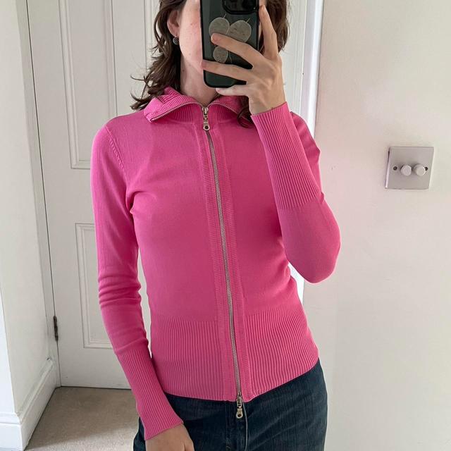 Vintage Women's Jumper - Pink - 8 on Productcaster.