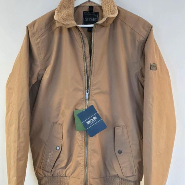 Regatta Men's Bomber Jacket - Tan/Multi - S on Productcaster.