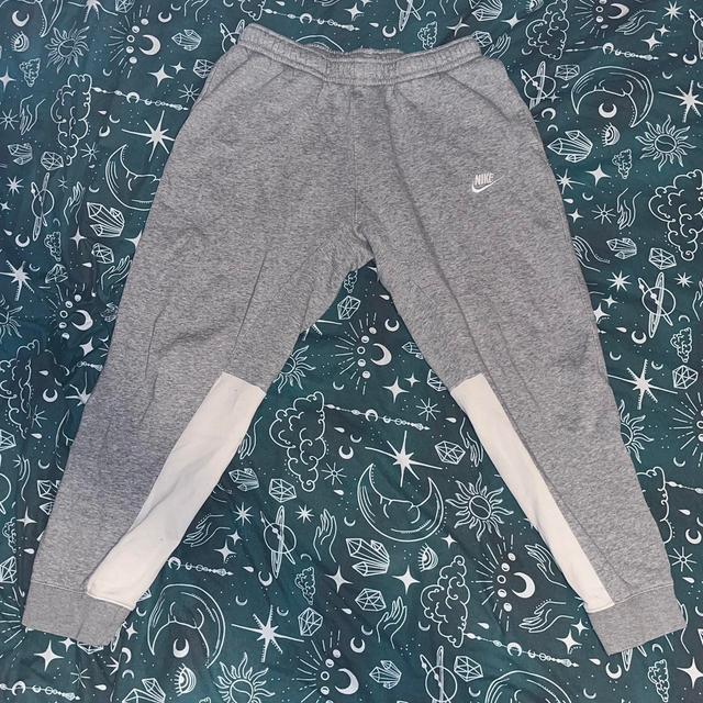 Nike Men's Sweatpants - Grey/White - L on Productcaster.