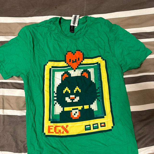 MCM Men's T-shirt - Green - M on Productcaster.