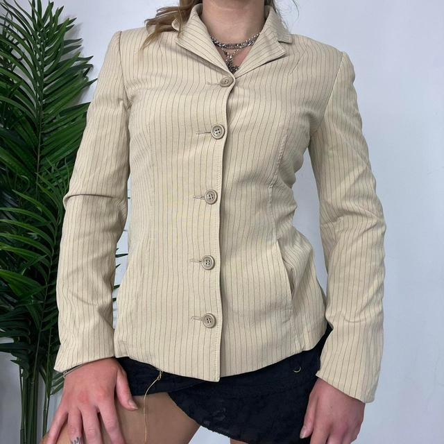 Dolce & Gabbana Women's Jacket - Cream/Tan - S on Productcaster.