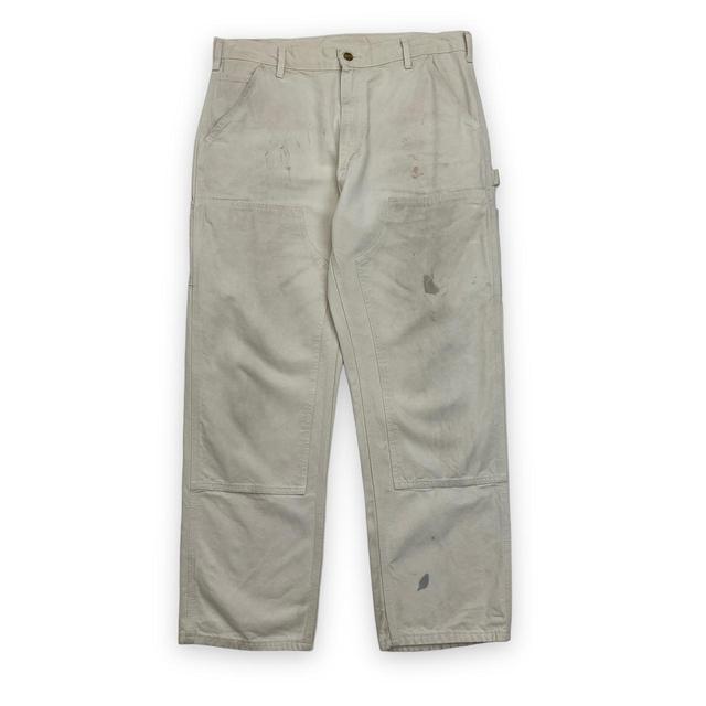 Carhartt Men's Jeans - Cream - 36" on Productcaster.