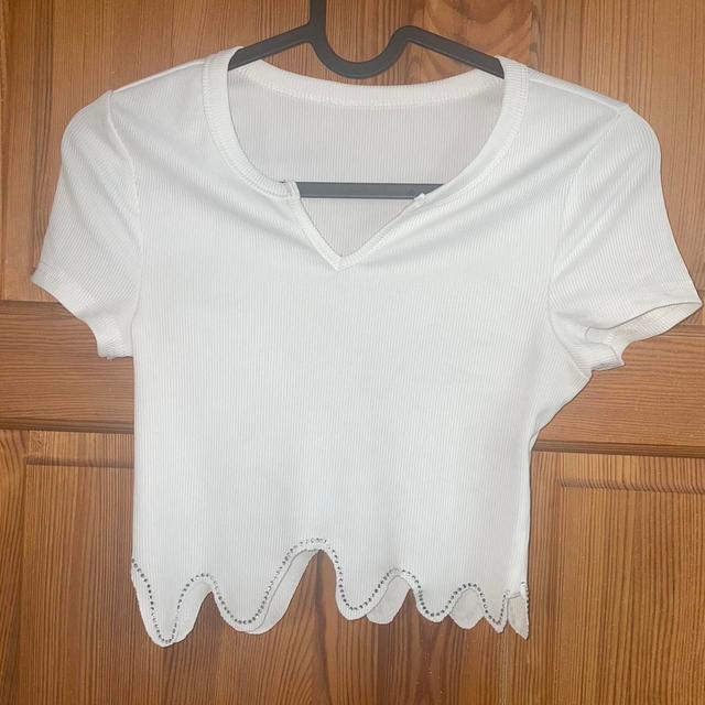 SHEIN Women's Crop top - White - XS on Productcaster.