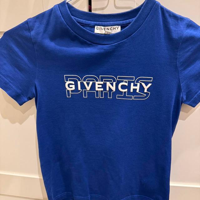 Givenchy Kids' T-shirt - Blue - 6 years on Productcaster.