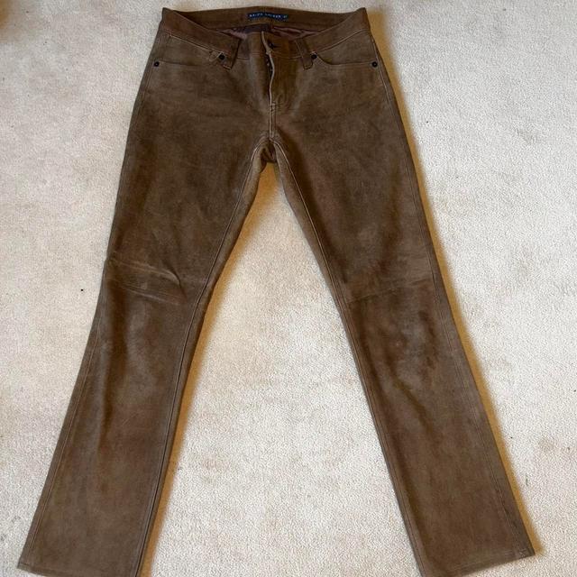 Ralph Lauren Women's Trousers - Brown/Tan - 27" on Productcaster.