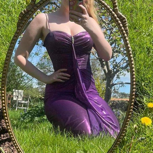 Women's Maxi Dress - Purple - 8 on Productcaster.