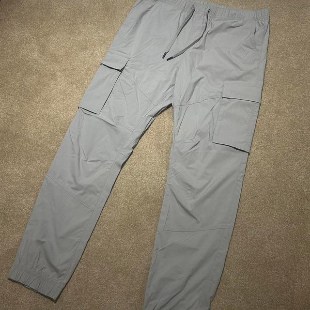 Primark Men's Trousers - Grey - L on Productcaster.