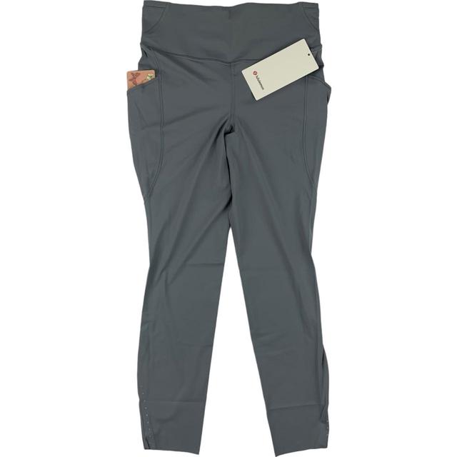 Lululemon Women's Leggings - Grey - UK 12 on Productcaster.