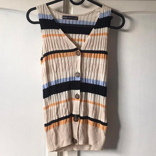 Vintage Women's Jumper - Multi/Cream - 10 on Productcaster.