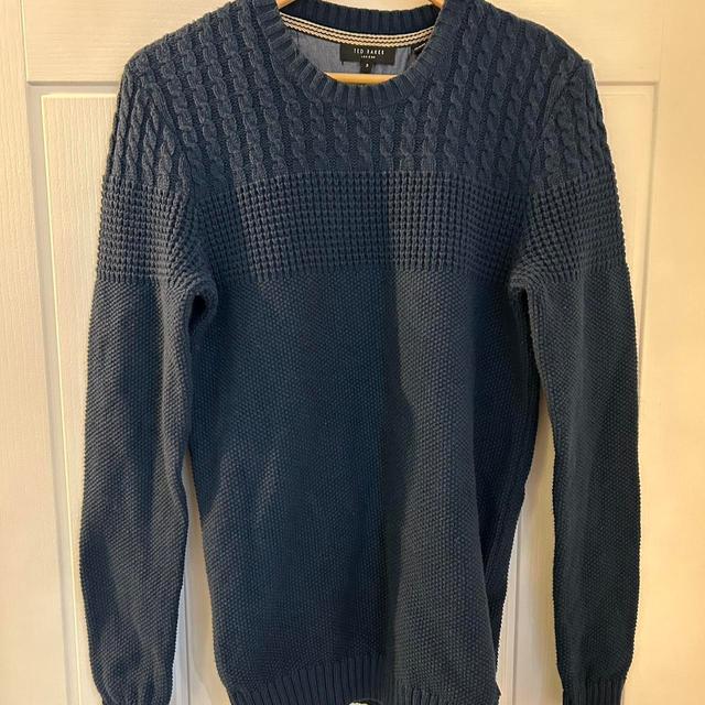 Ted Baker Men's Jumper - Blue - M on Productcaster.