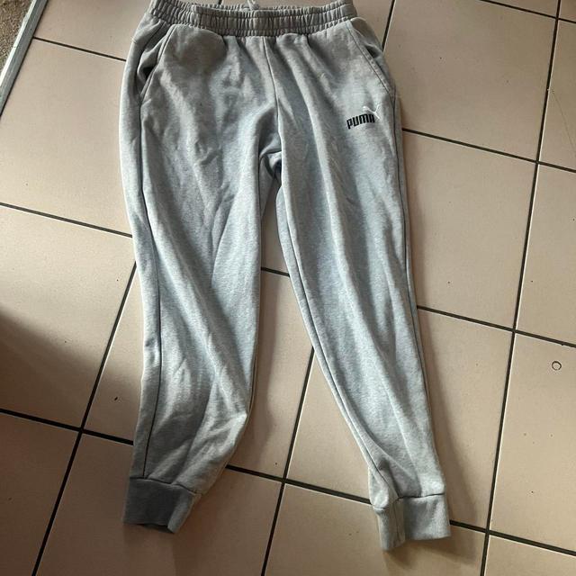 Puma Men's Sweatpants - Grey - XL on Productcaster.