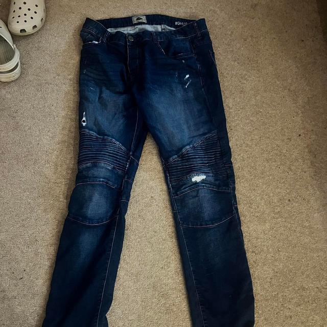 Source Unknown Men's Jeans - Blue - 36" on Productcaster.