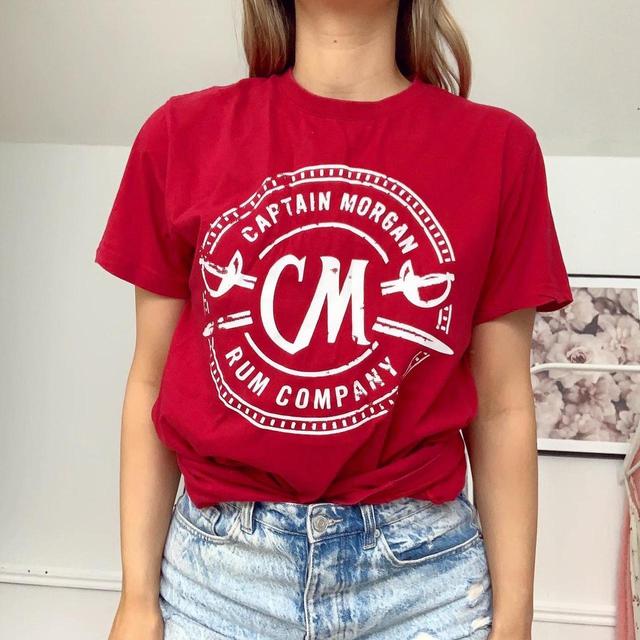 Women's T-shirt - Red - L on Productcaster.