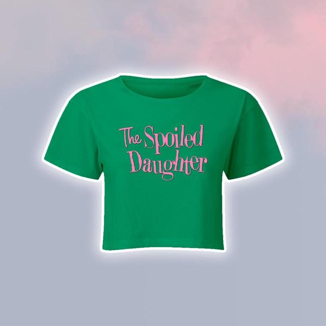 Custom Women's T-shirt - Green/Pink - 14 on Productcaster.