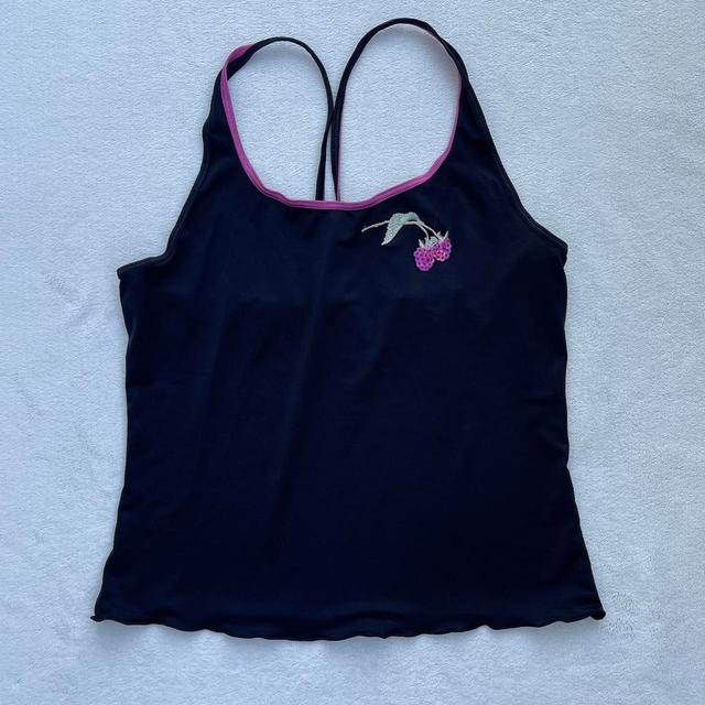 Vintage Women's Vest - Black/Pink - 10 on Productcaster.