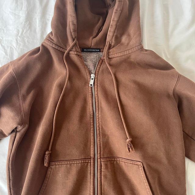 Brandy Melville Women's Hoodie - Brown - One size on Productcaster.