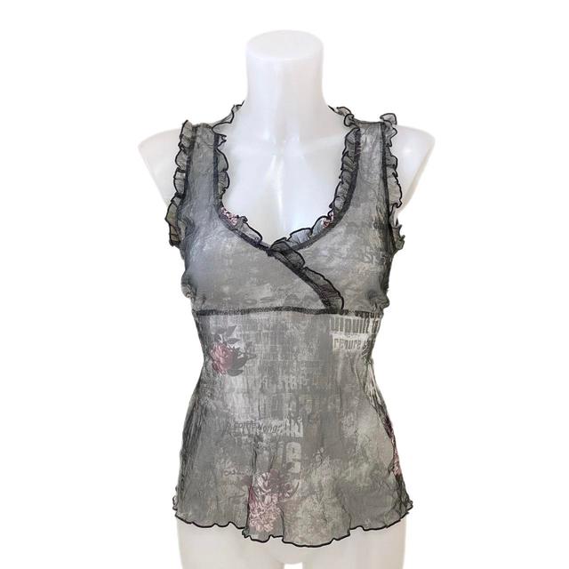 Vintage Women's Vest - Multi - S on Productcaster.