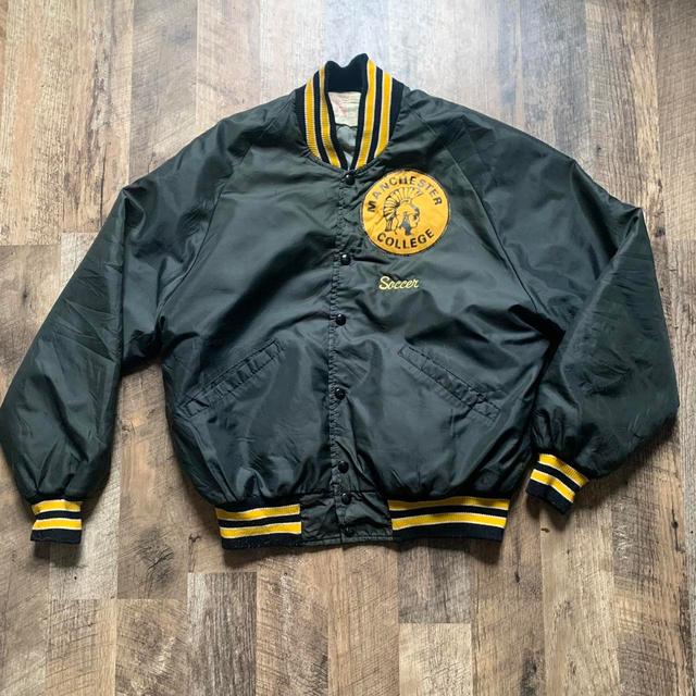 Vintage Women's Varsity Jacket - Black - One size on Productcaster.