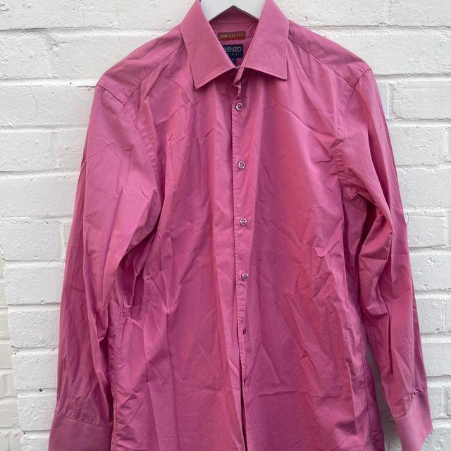 Kenzo Men's Shirt - Pink - M on Productcaster.