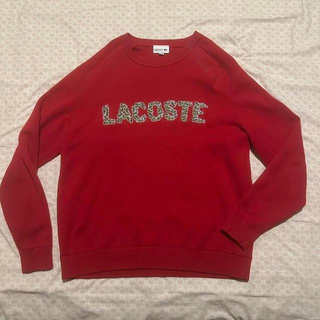 Lacoste Men's Jumper - Red - XL on Productcaster.